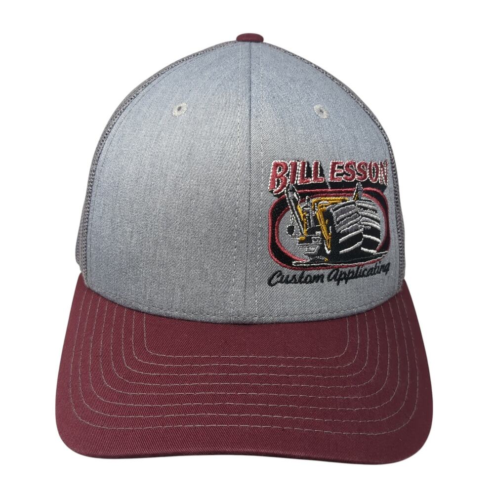 Bill Esson Custom Applicating Snapback Trucker Hat Multicolor Os Richardson